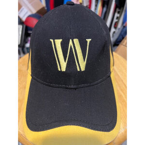 Men's Adams Hat Black Gold M/L